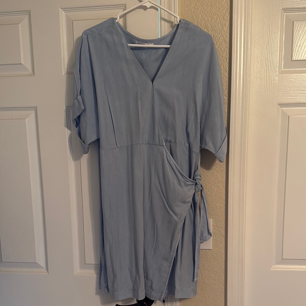 O’Neil Blue Wrap Dress